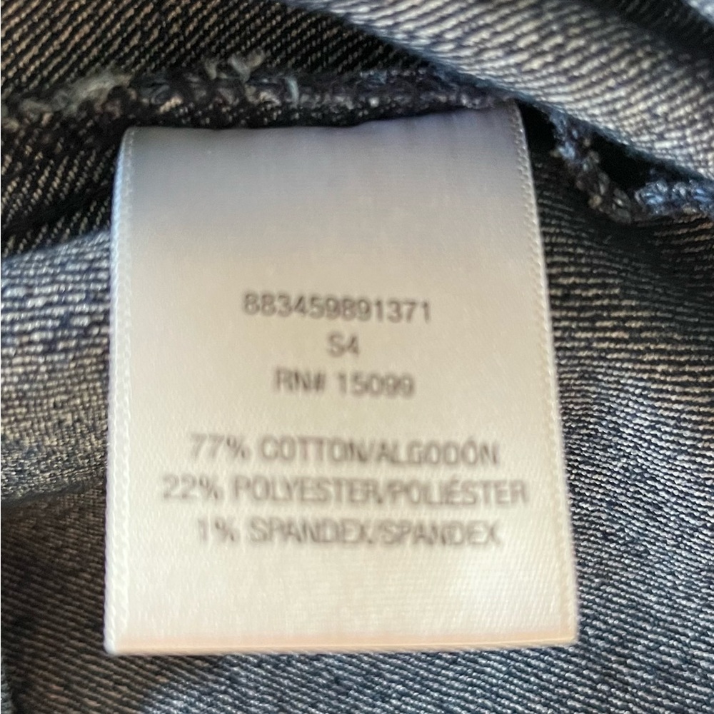 Size Small Bongo Jean Jacket With Embellishments. - image 7